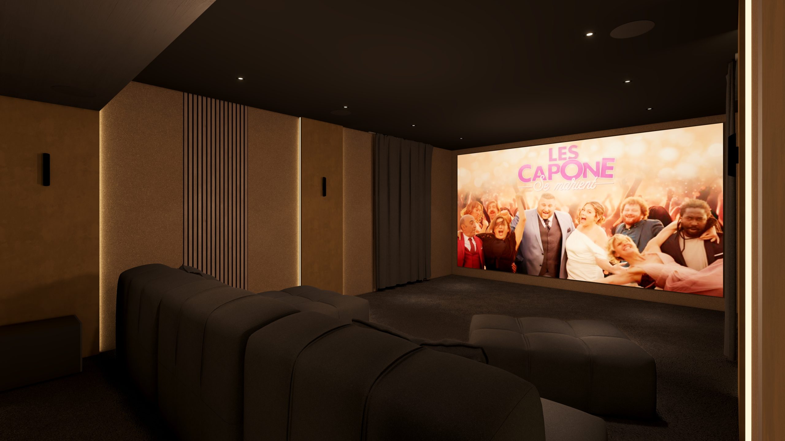 Notre installation d’un home cinéma à Genève pour Nicocapone