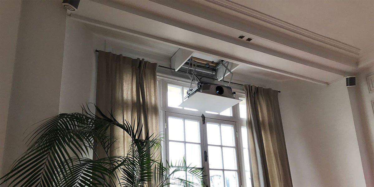L’Installation Home cinema en appartement Haussmannien de Benoît
