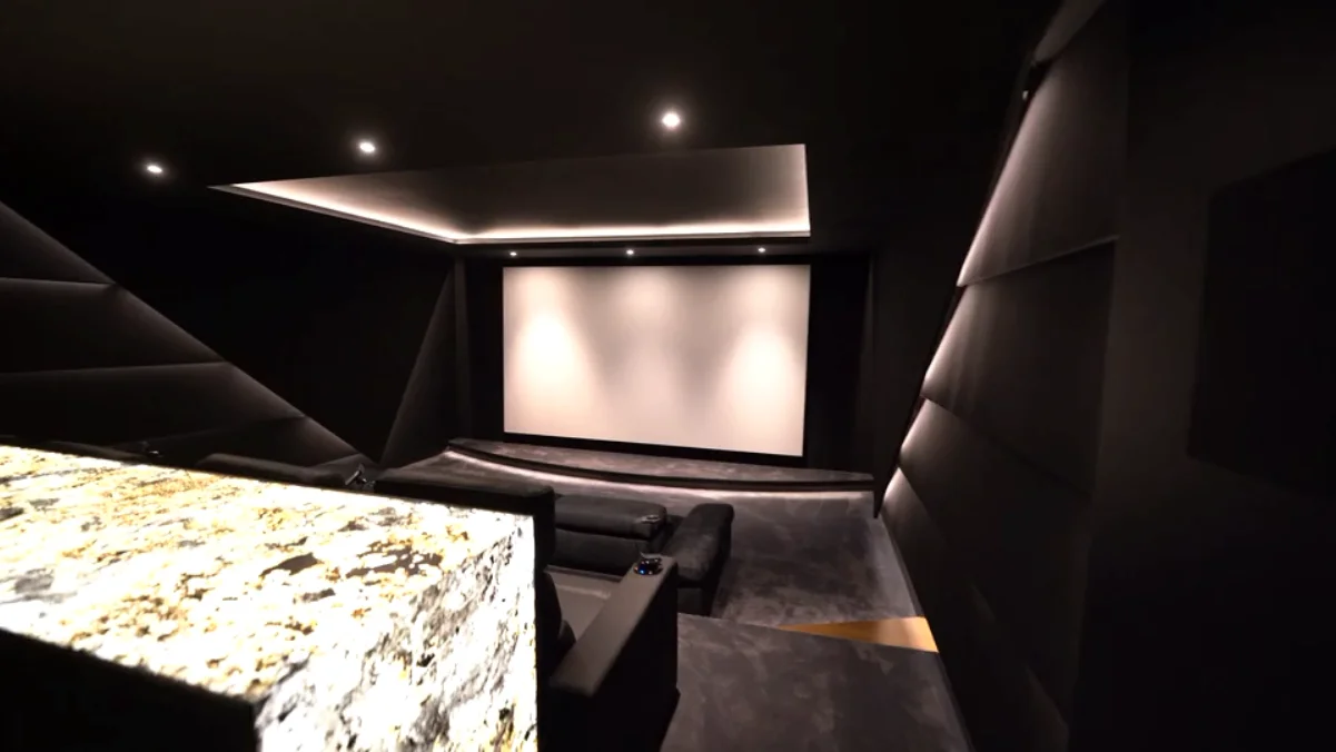 Salle de cinéma privé AV Concept Products