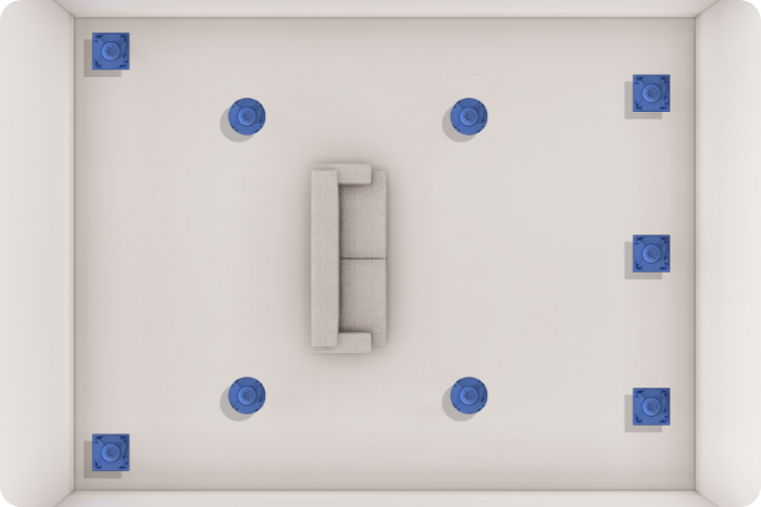 Configuration Audio Spatial 5.2.4